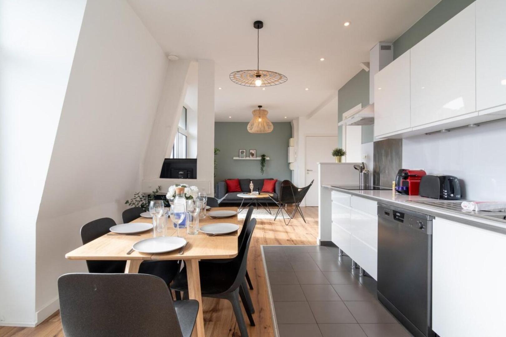 Marcq En Baroeul - Superb Apartment + Parking Exterior photo