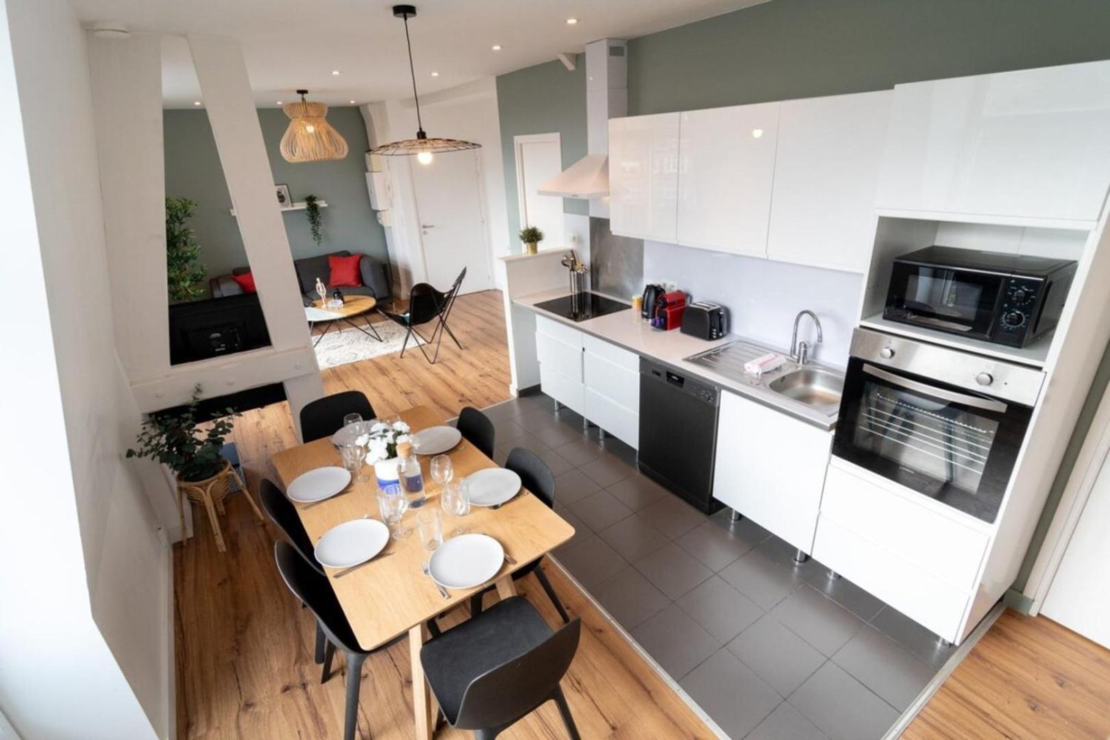 Marcq En Baroeul - Superb Apartment + Parking Exterior photo